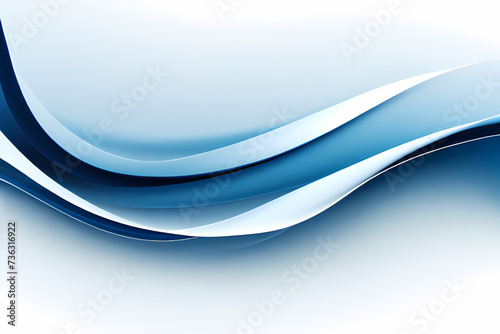 Light Blue Wave Background, Abstract geometric background with liquid shapes. Vector illustration.