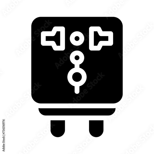 plug glyph icon