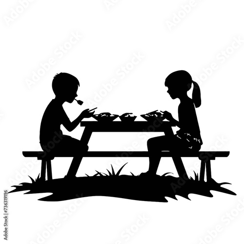 family in the park
