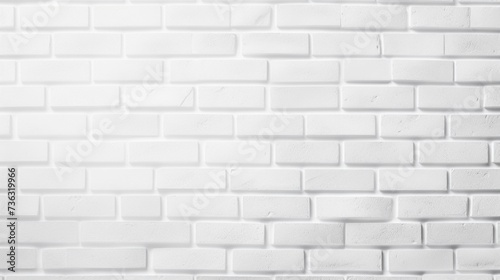 The background of the brick wall is in White color