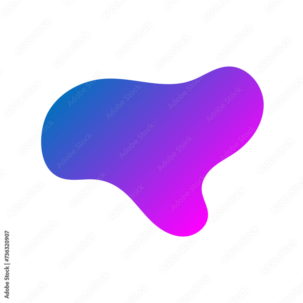 modern gradient blob shape modern gradient blob shape