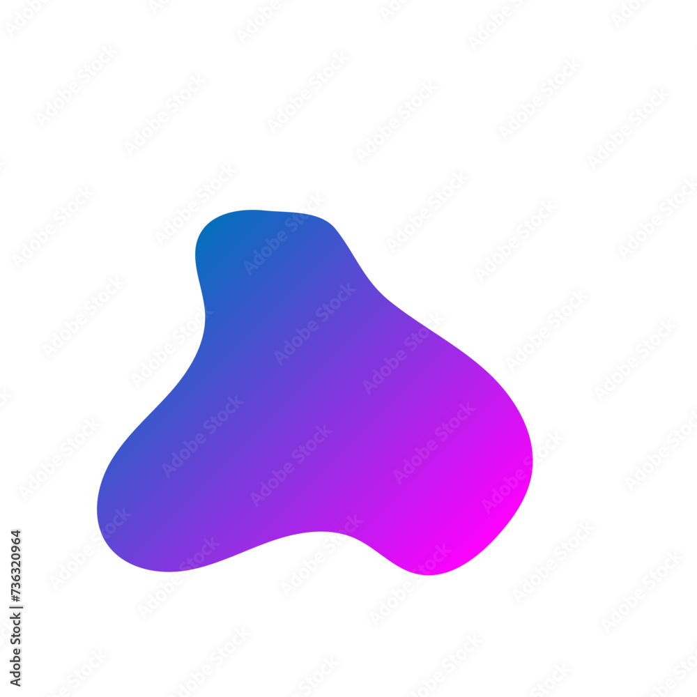 modern gradient blob shape modern gradient blob shape