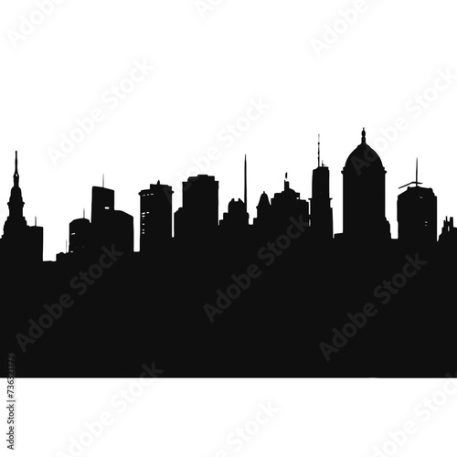 city skyline silhouette