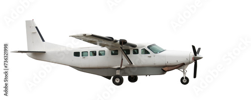 small commercial airplane isolated png