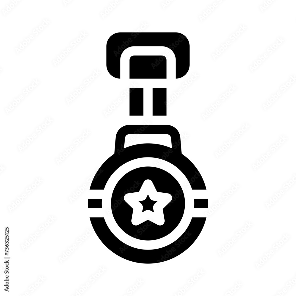medal glyph icon medal glyph icon