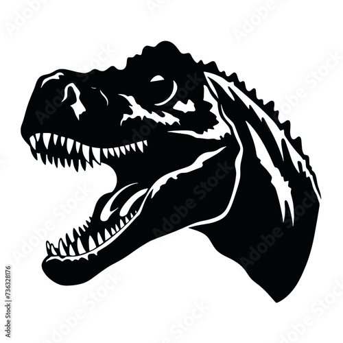 tyrannosaurus rex dinosaur Silhouette
