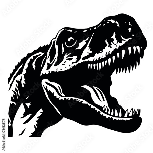 tyrannosaurus rex dinosaur Silhouette 