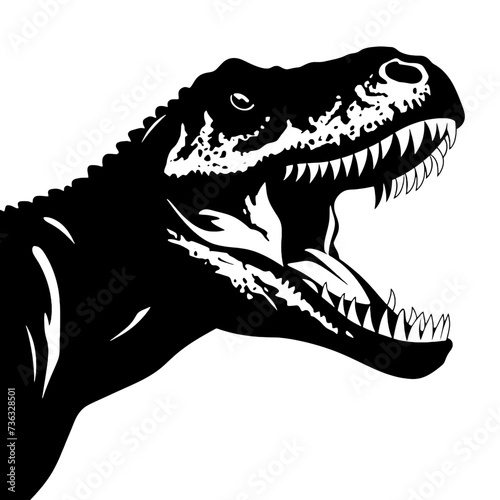 tyrannosaurus rex dinosaur Silhouette
