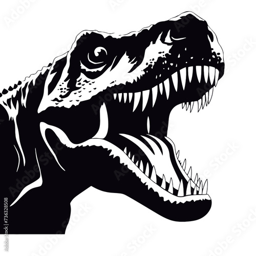 tyrannosaurus rex dinosaur Silhouette 