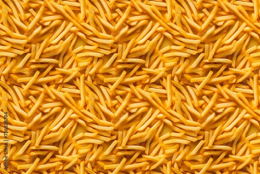 Full frame background of crunchy stick snacks with vivid yellow color Full frame background of crunchy stick snacks with vivid yellow color