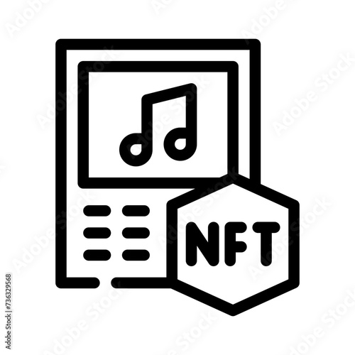nft line icon