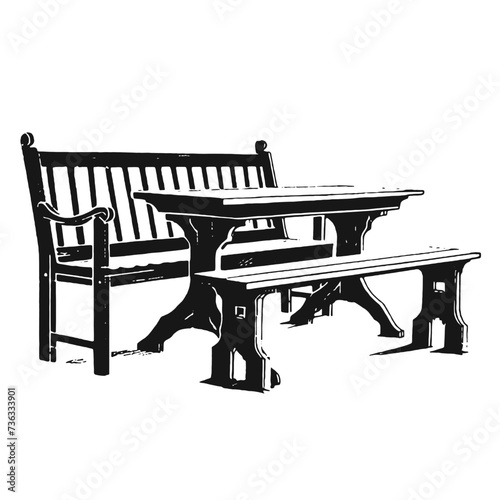 bench in the park