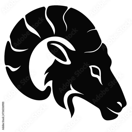 Ram  silhouette