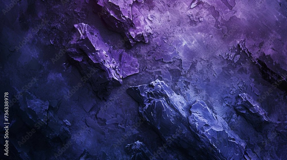 Dark Textured Stone Abstract Violet Backdrop