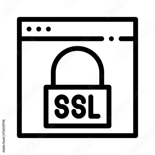 ssl line icon