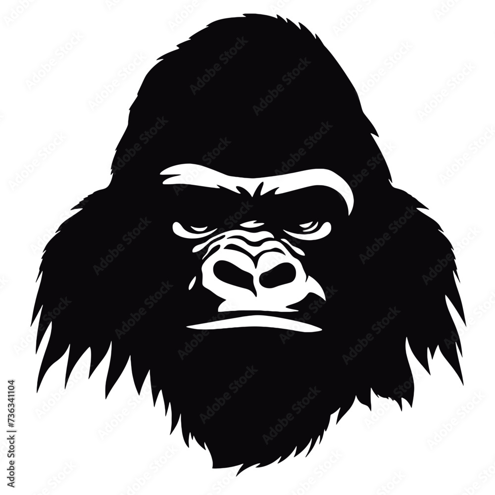 gorilla silhouette