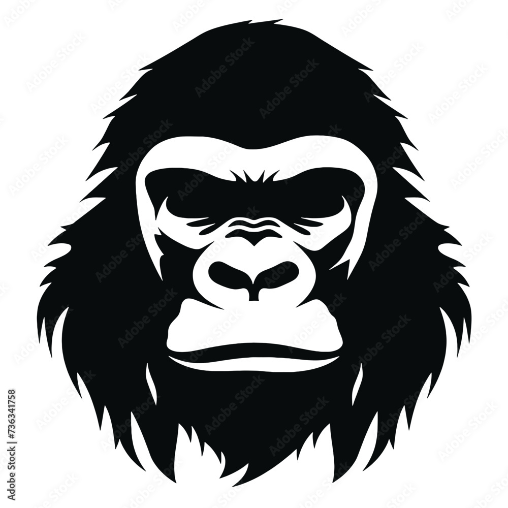 gorilla silhouette