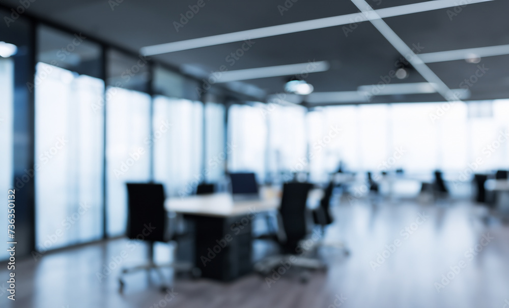 Blurry office Interior Background Blurry office Interior Background