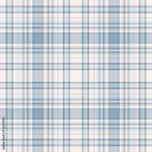 Fabric textile pattern of texture tartan check with a plaid seamless background vector.
