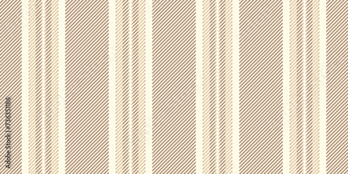 Site vertical seamless texture, postcard vector fabric stripe. British textile background pattern lines in light and orange colors.