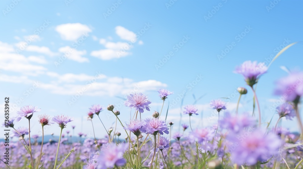 花畑・紫 花畑・紫