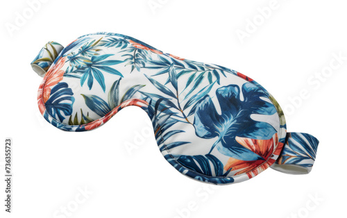 World Mental Health Day's Relaxing Sleep Mask On Transparent Background.