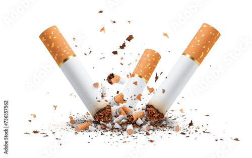 World No Tobacco Day Support Group Icon On Transparent Background.