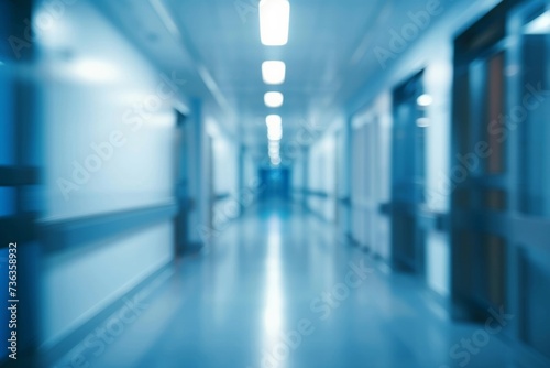 The entrance to the emergency room was a blur of activity  with medical staff rushing to attend to patients in need.