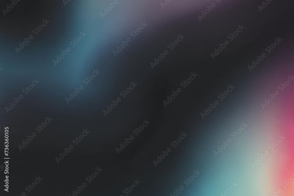 Abstract gradient smooth Blurred Watercolor Black background image