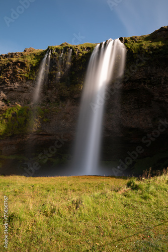 Seljalandsfoss Wasserfall Island © Sascha