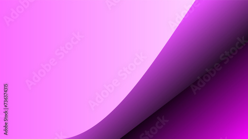 Pinkish simple folded paper theme background with underside empty space for text and images presentations