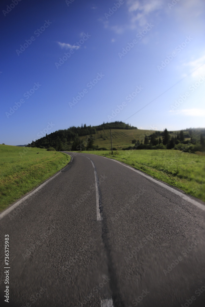 Fototapeta premium Summer in Slovakia, Tatry mountains