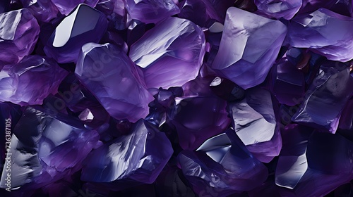 A vivid amethyst solid color background