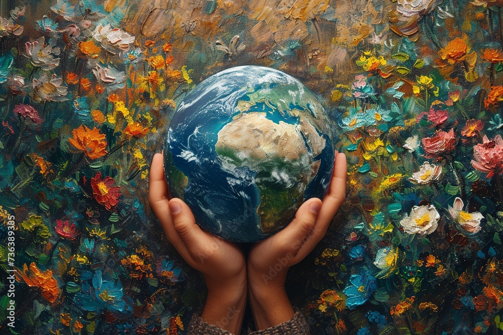 Tender Hold of a Painted World - A Vision of Environmental Care Tender Hold of a Painted World - A Vision of Environmental Care