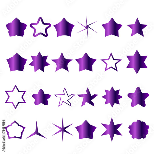 purple stars collection
