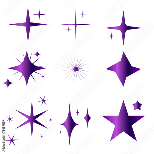 purple stars collection