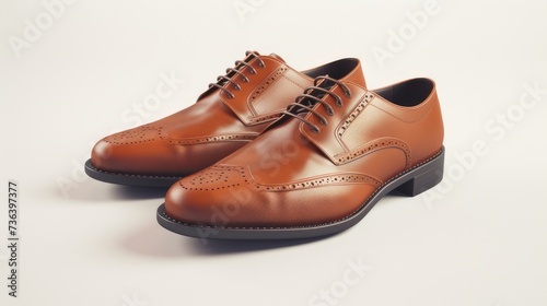 clean shoes, in good condition and neatly arranged on a white background. Details such as laces, stitching and textures convey the true essence of the shoe.