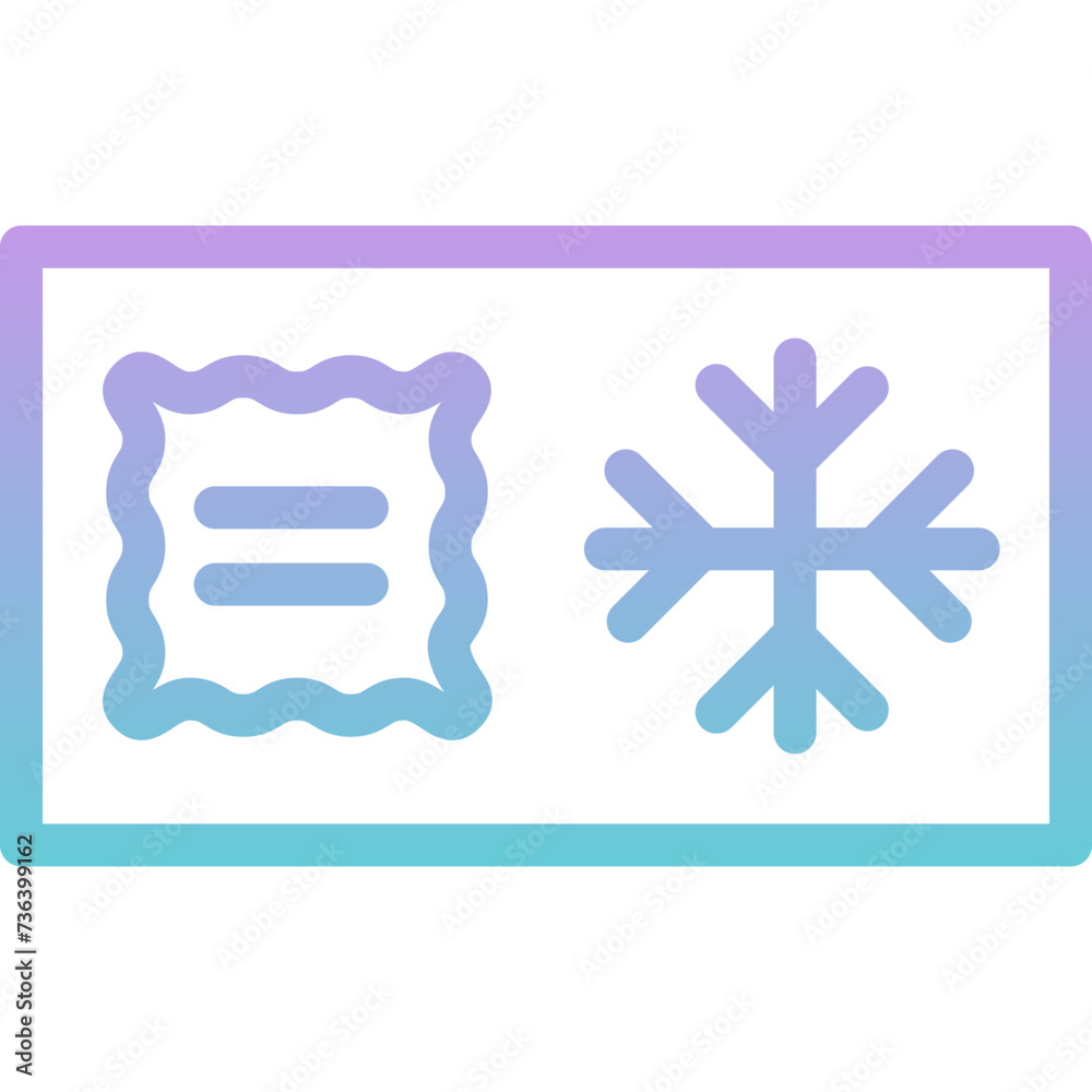 Fototapeta premium Post card icon