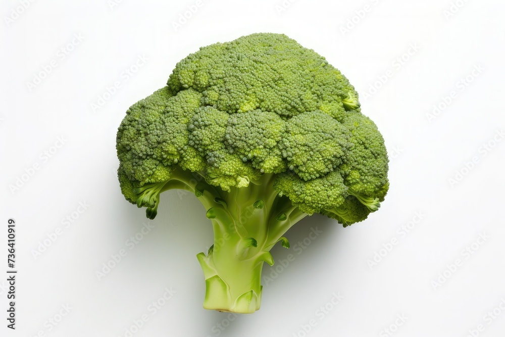broccoli isolated on white background broccoli isolated on white background