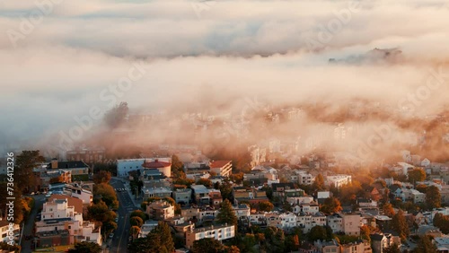 San Francisco city fog