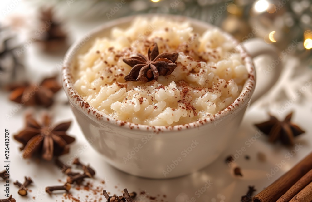 cinnamon brown rice pudding a typical meal on christmas day cinnamon brown rice pudding a typical meal on christmas day