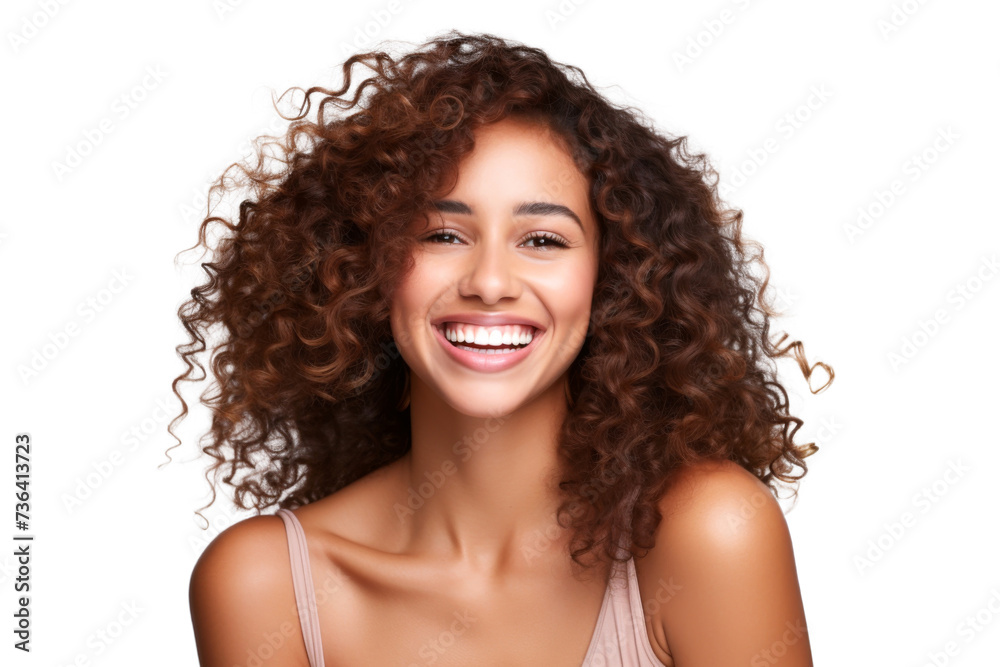 Studio portrait of a beautiful African American woman with clean healthy skin isolated on transparent png background. Studio portrait of a beautiful African American woman with clean healthy skin isolated on transparent png background.