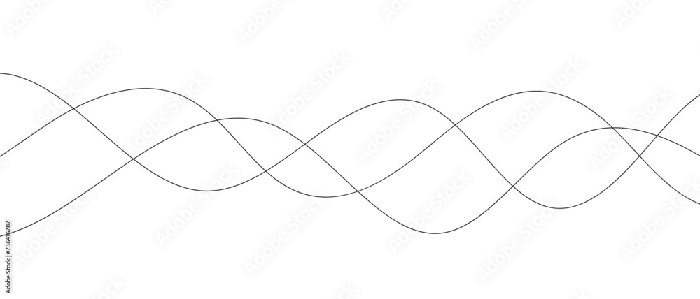 abstract seamless repeatable grey wave line art. abstract seamless repeatable grey wave line art.