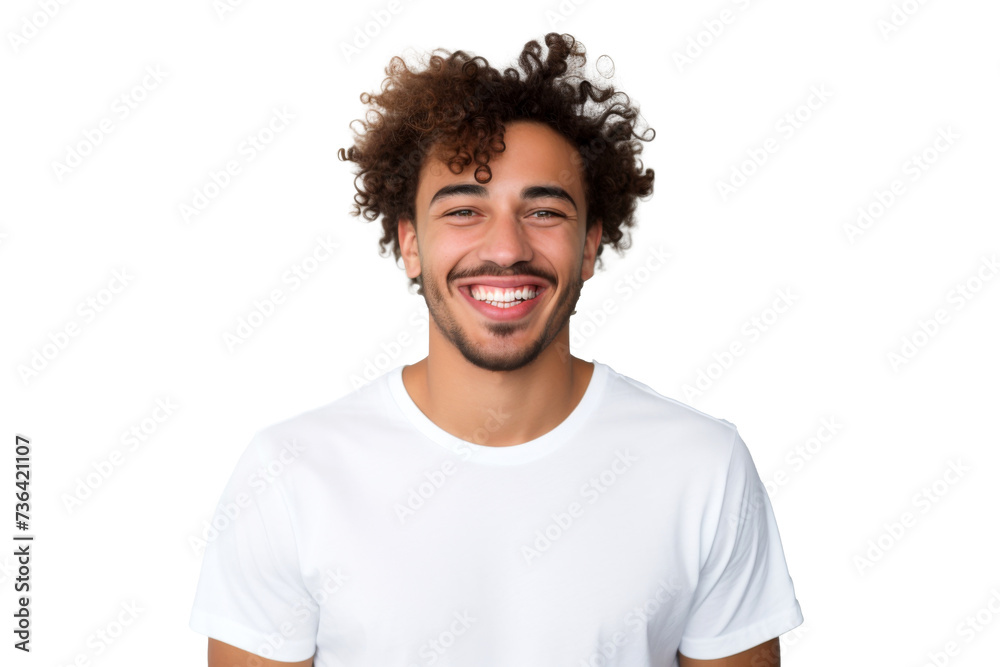 Studio portrait of Handsome African-American man with clean healthy skin and happy smile isolated on transparent png background. Studio portrait of Handsome African-American man with clean healthy skin and happy smile isolated on transparent png background.