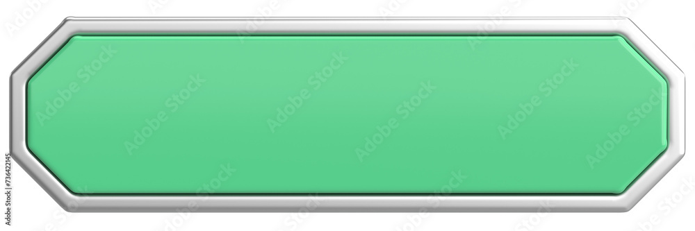 3D button. Empty button. 3D illustration. 3D button. Empty button. 3D illustration.