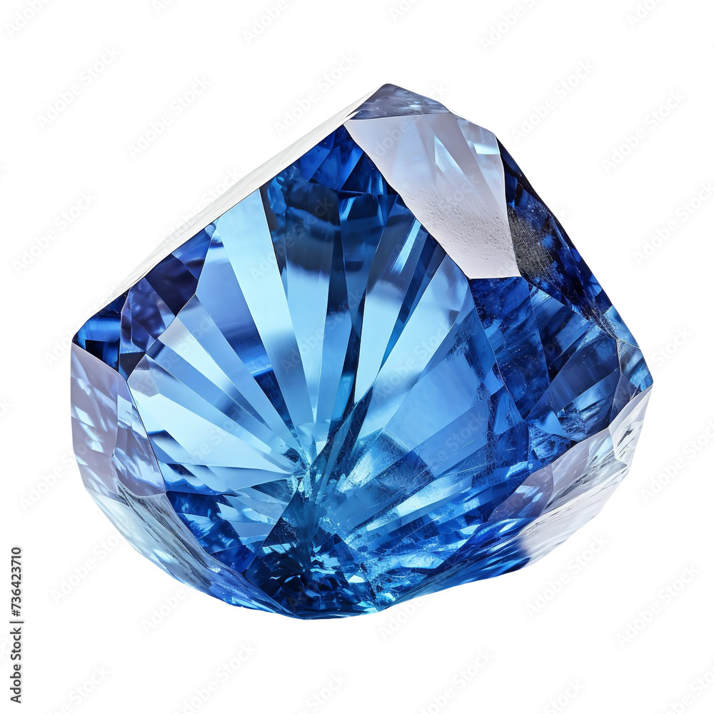 Magnificent gemstone isolated on white background
Magnificent gemstone isolated on white background