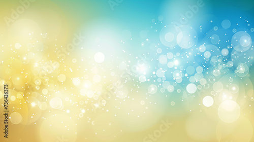 Soothing Bokeh Palette, Light Beige & White Accents