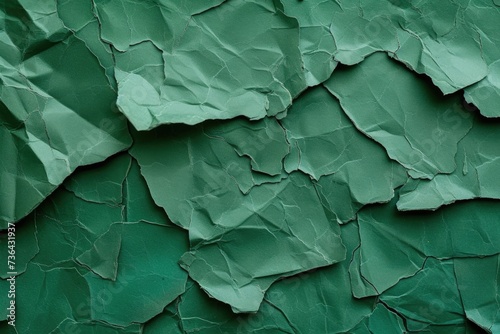 Green paper sheet texture cardboard background