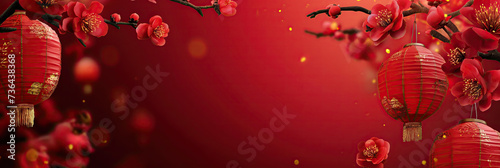 red  chinese background