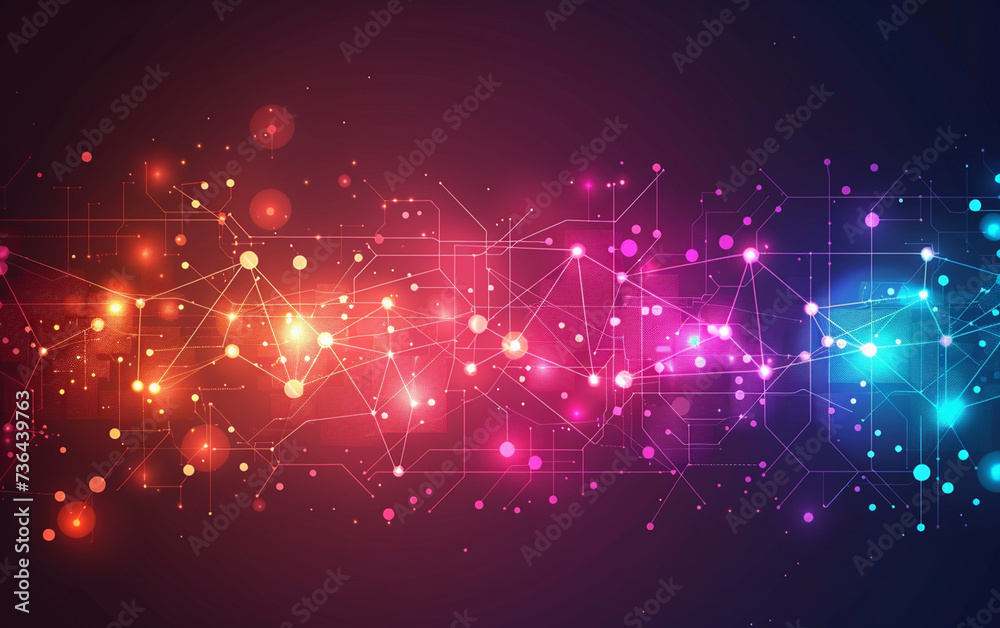 Obraz premium Connect Technology Background Design. background design for brochures, flyers, magazine, business card, banner
